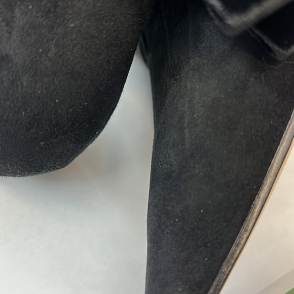 NWT,Kate Spade Donella Suede Leather Ankle Bow Boots,black - Picture 15 of 17